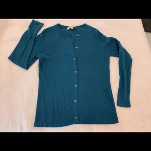 LOFT button up cardigan